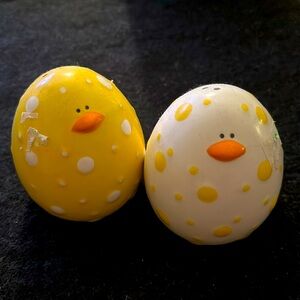 Chicks Ceramic Salt and Pepper Shakers